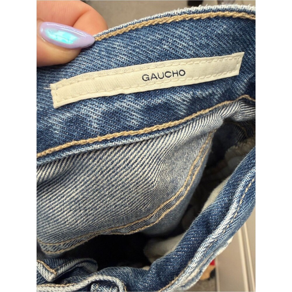Citizens of Humanity Gaucho Jeans Women’s Size 24 Medium Wash Button Fly Denim - Picture 5 of 7